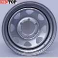 17X8 Silver 4X4 off Road for Car